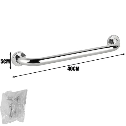 30/40/50cm Stainless Steel Safety Grab Bar Wall Mount Hand Rails Safety Support Handrail Bathroom Shower Towels Holder Handles